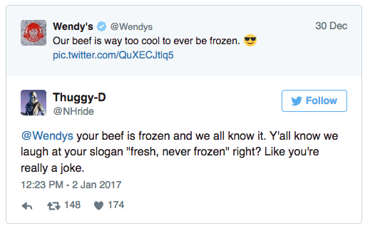 Wendy's Twitter Exchange